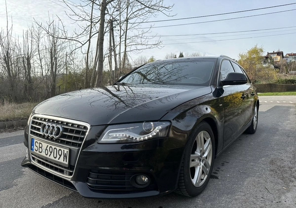 Audi A4 cena 27900 przebieg: 280000, rok produkcji 2008 z Biała małe 172